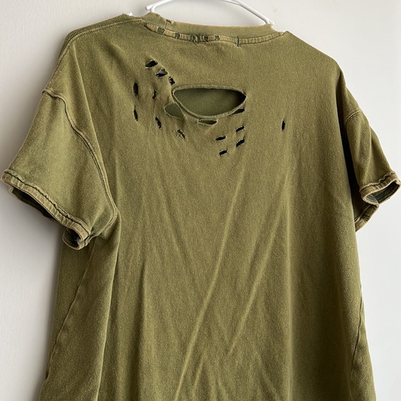 Free people Rubi Tee color beached military (olive)  XS - Picture 8 of 8